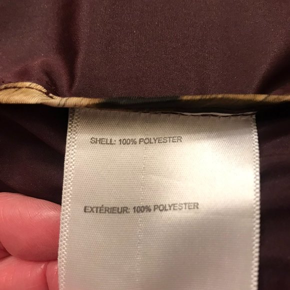 Laundry Burgendy Rain Jacket Size M - Picture 10 of 11